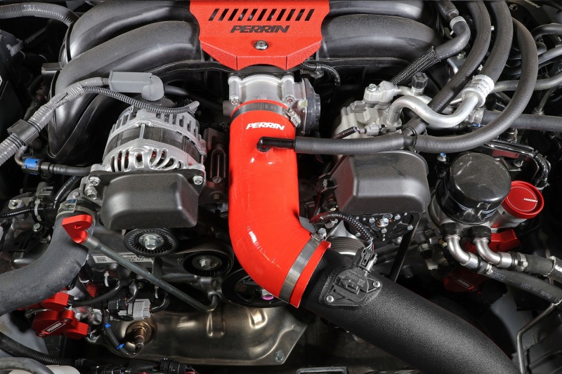 Toyota GR86 Turbo Inlet Hose - Perrin Performance - Red - `22-`25